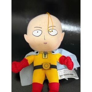 One Punch Man Saitama Plush Doll Stuffed Toy Anime Manga Collectible Gift